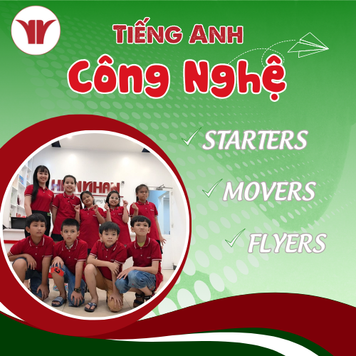 Tiếng Anh Công nghệ Thiếu nhi (6 - 12 tuổi)