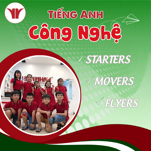 Chiêu sinh Tiếng Anh Công Nghệ 6 - 12 tuổi