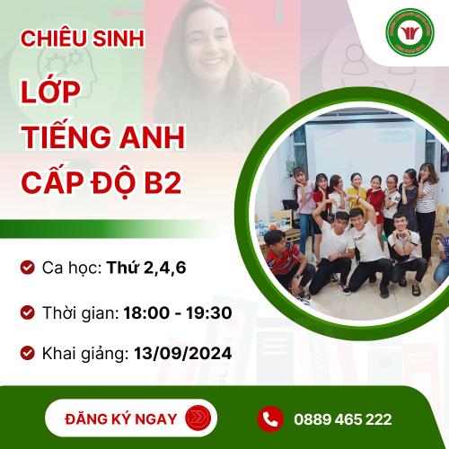 Khai Giảng Khoá Tiếng Anh Thiếu Niên - Cấp Độ B2