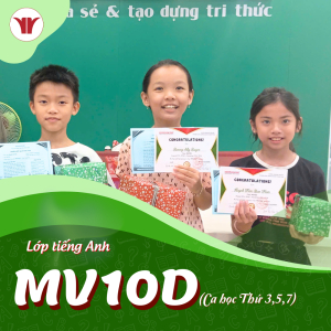 LỚP MOVERS UP+ MV10D